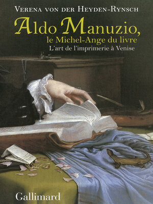 cover image of Aldo Manuzio, le Michel-Ange du livre